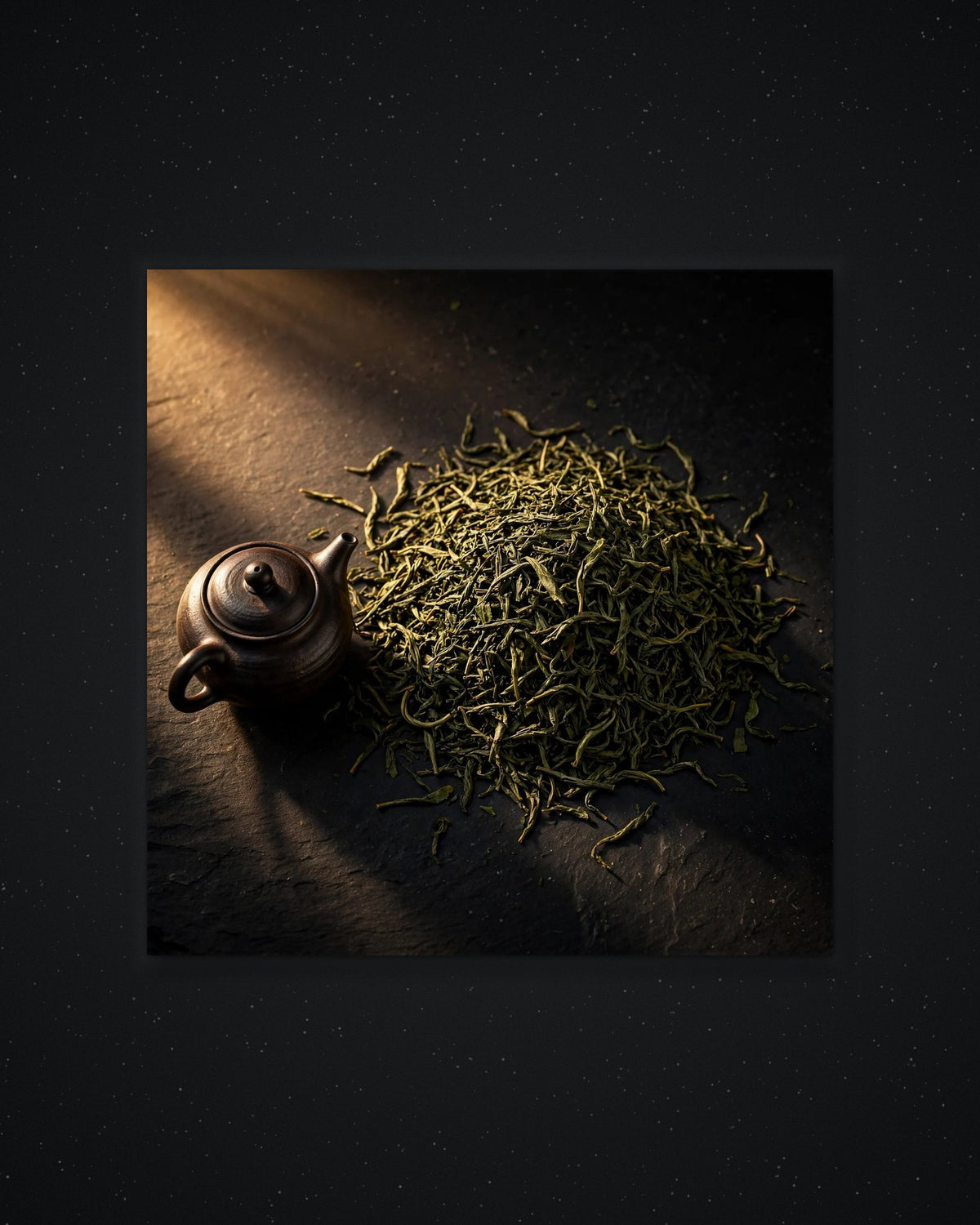 Framed lead — winter slate frame