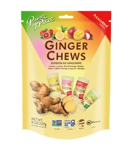 Prince of Peace Ginger Chews 8 oz bag