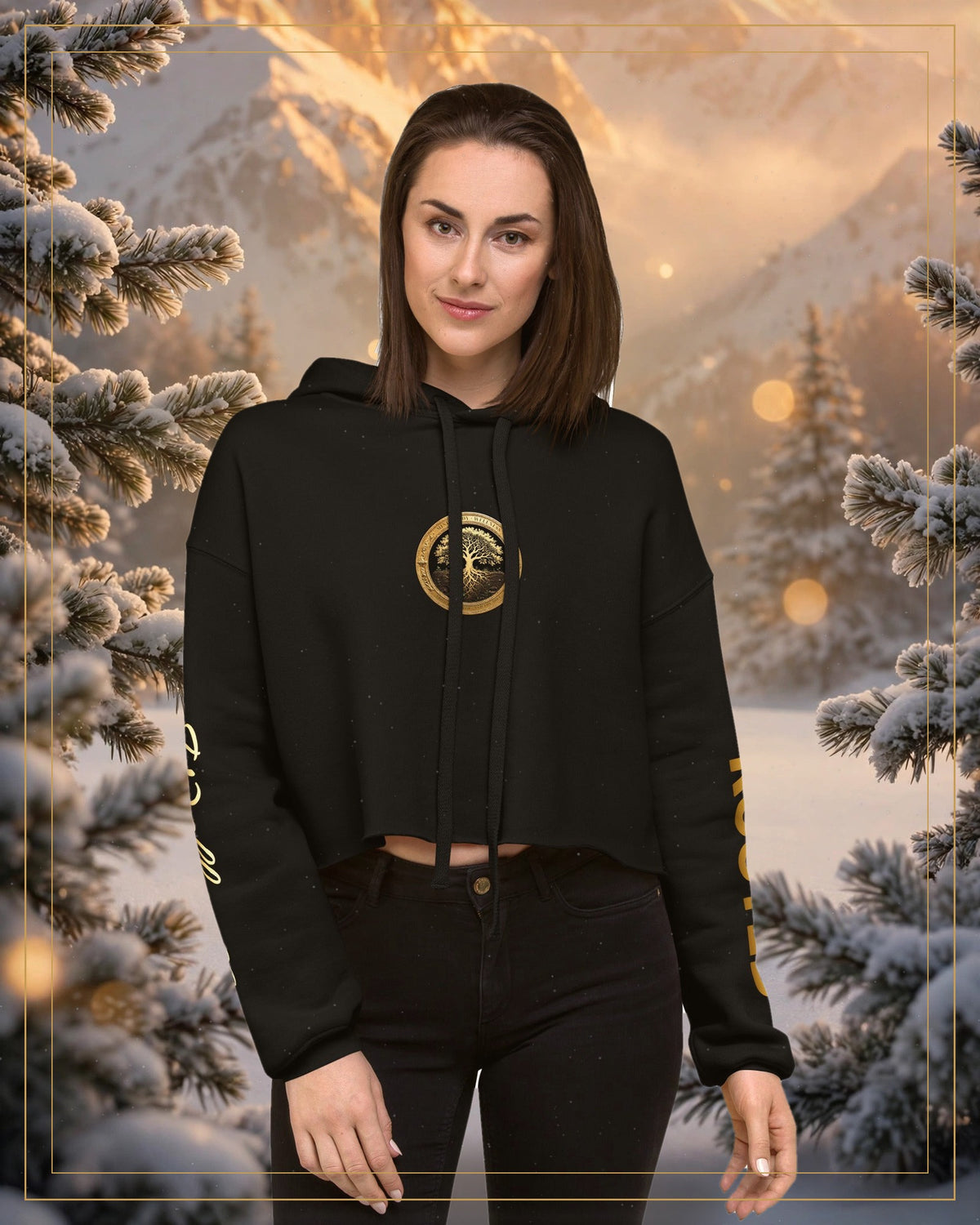 Scene lead — warm winter backdrop