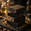 Authentic African Black Soap — Ghana, 6 oz Bar