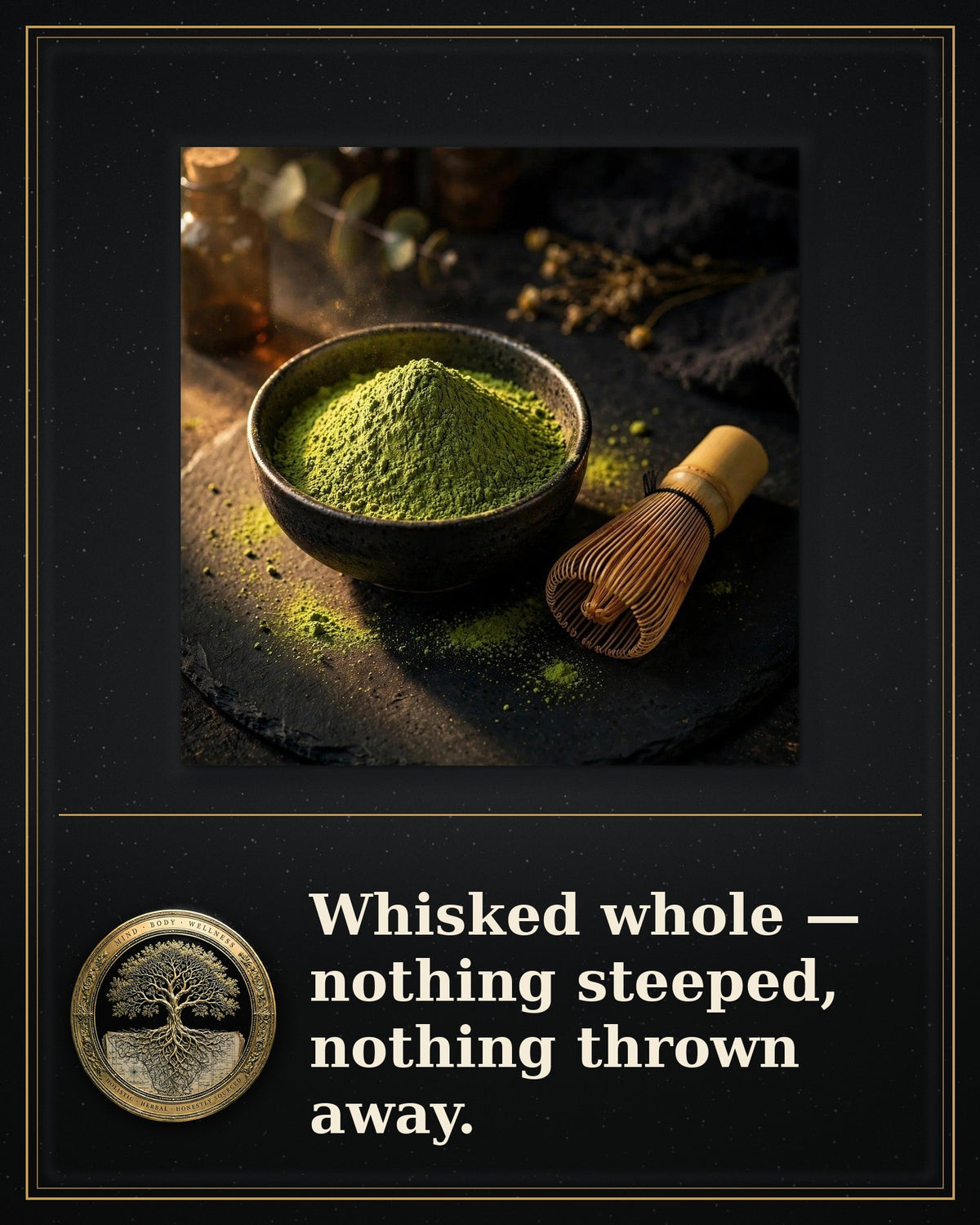 Rooted Goods Co. — Organic Matcha Green Tea — 4 oz