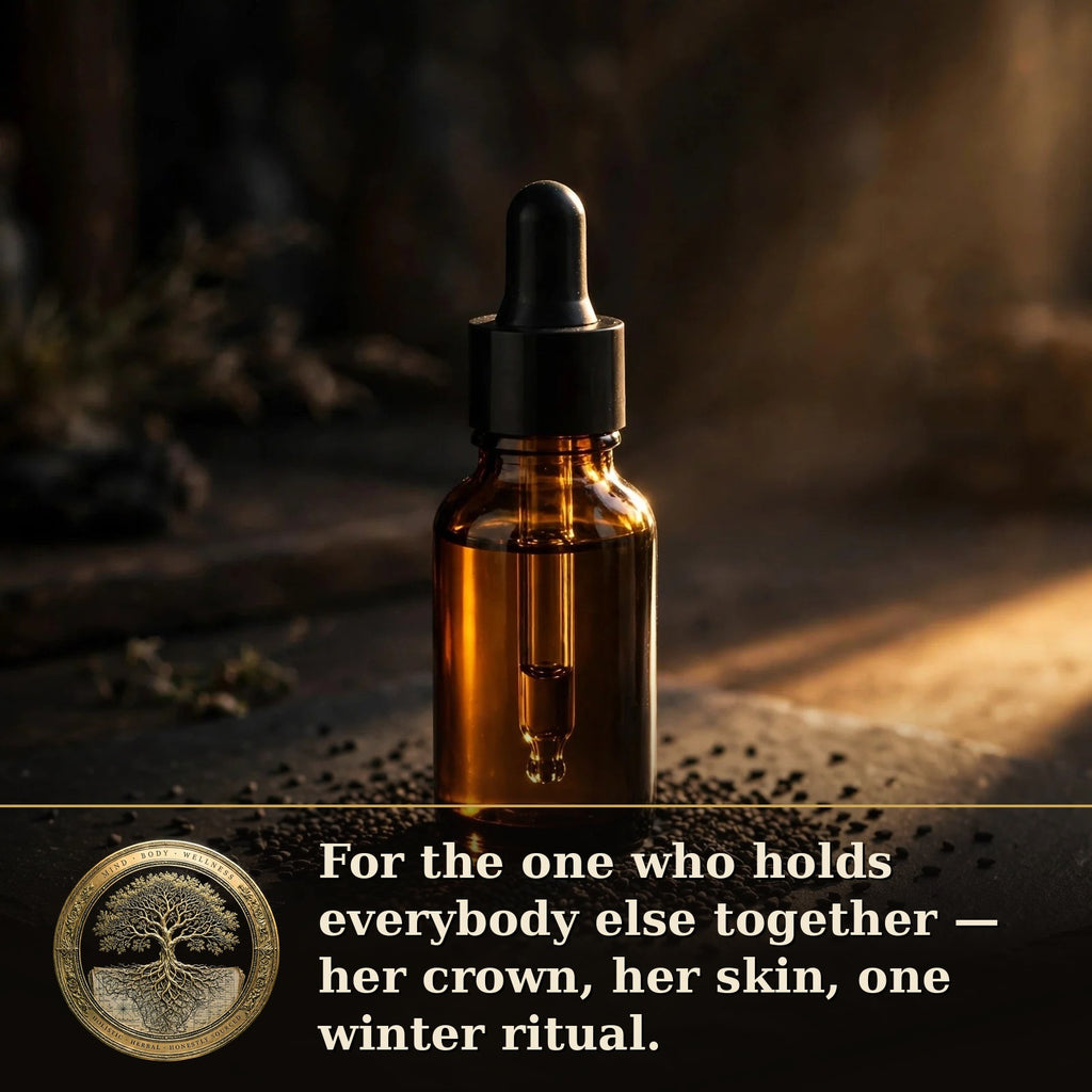 Crown & Skin Gift Set — Winter Wellness Bundle — Rooted Goods Co. advertisement