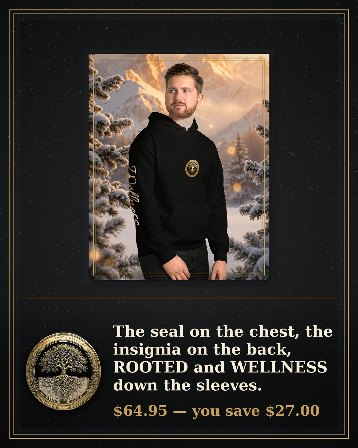 Rooted Goods Co. — product ad