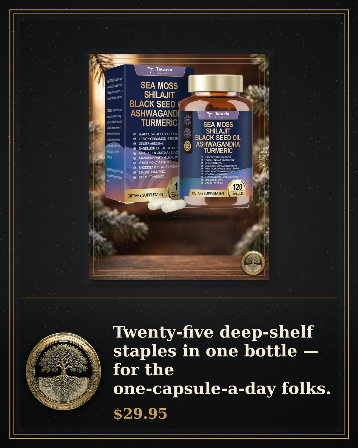 Rooted Goods Co. — product ad