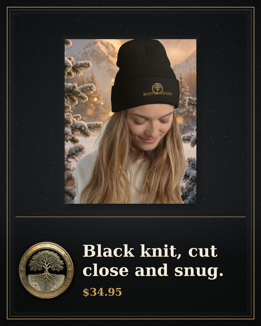 Rooted Goods Co. — Rooted Goods Knit Beanie