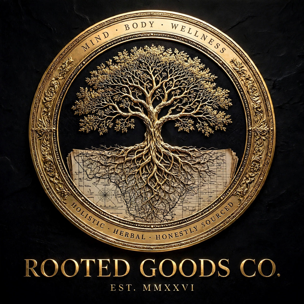 Rooted Goods Co. seal — Mind Body Wellness